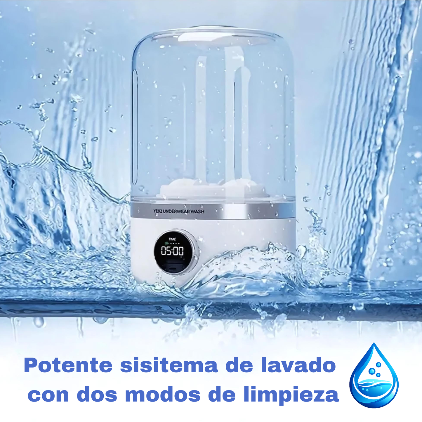 Mini lavadora Inalámbrica