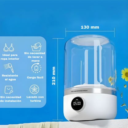 Mini lavadora Inalámbrica